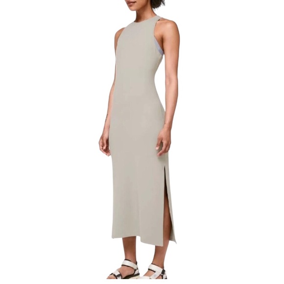 Lululemon Get Going Dress Riverstone Nulu Align Maxi Dress - Picture 1 of 10